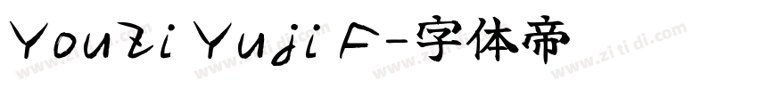 YouZi Yuji F字体转换